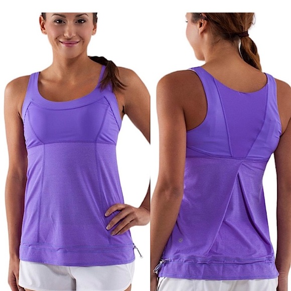 Lululemon Ta Ta Topper Tank Purple - Picture 1 of 13